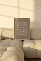 Wall Frame ايه الكرسي