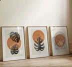 Abstract Leaf Wall Art