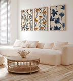Floral Symphony Wall Art