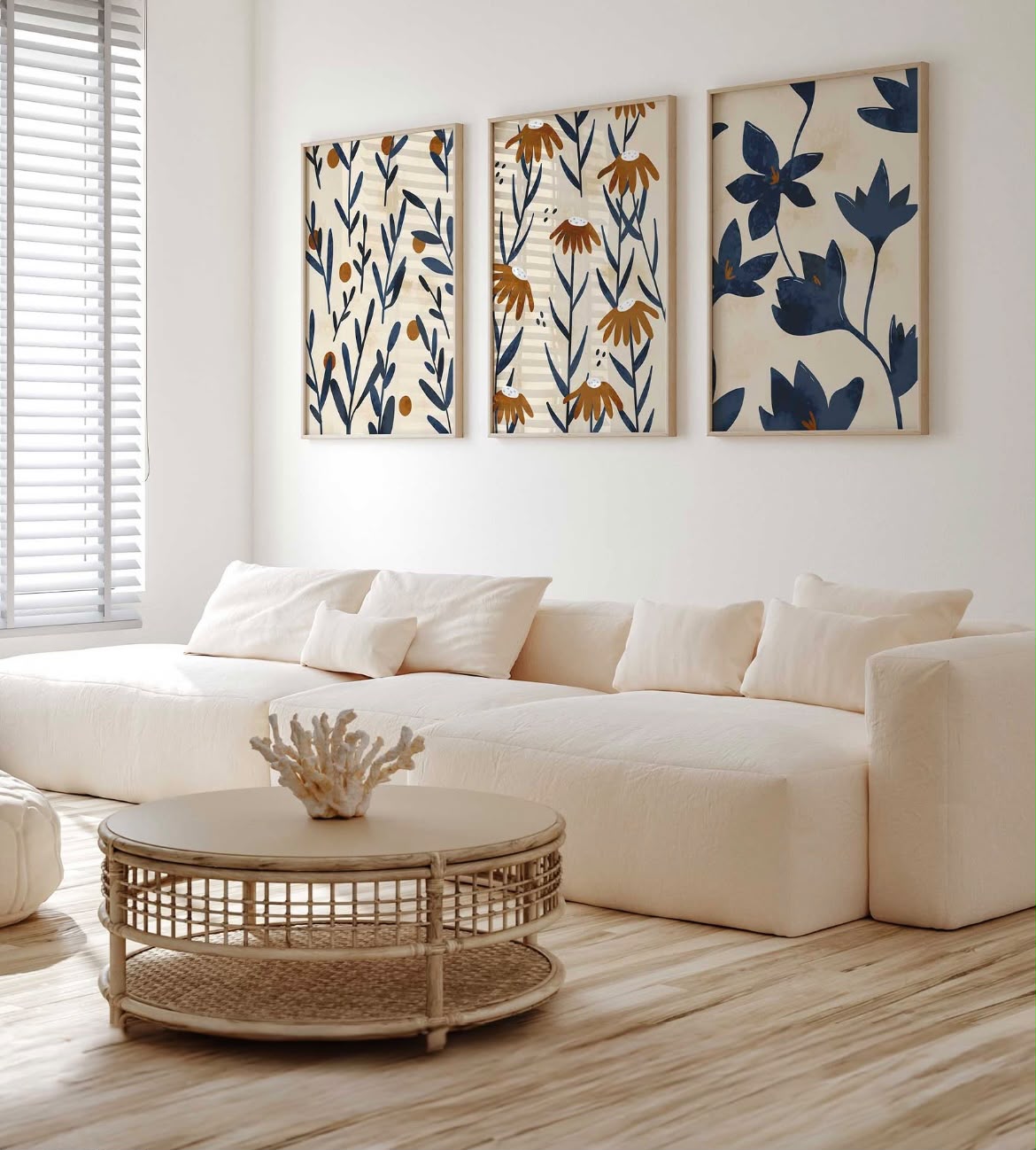 Floral Symphony Wall Art