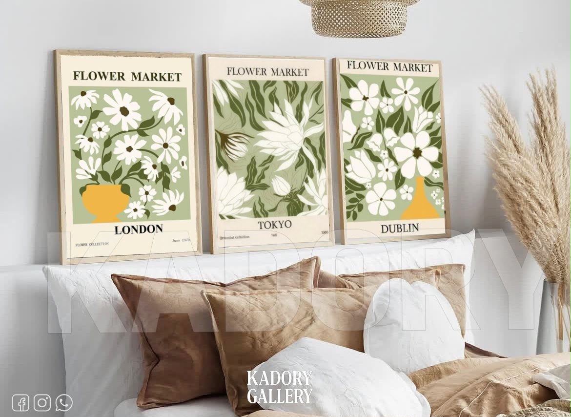 Flower Market Wall Art