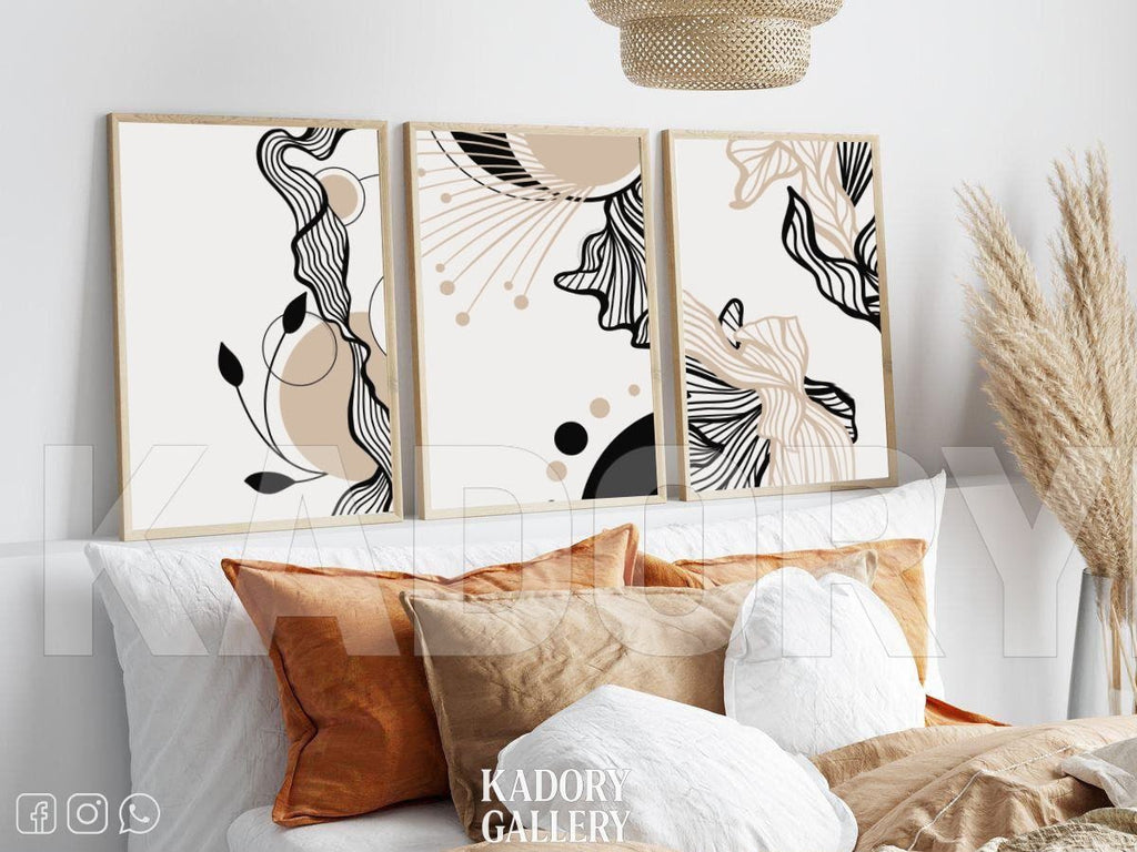 Abstract Botanical Wall Art