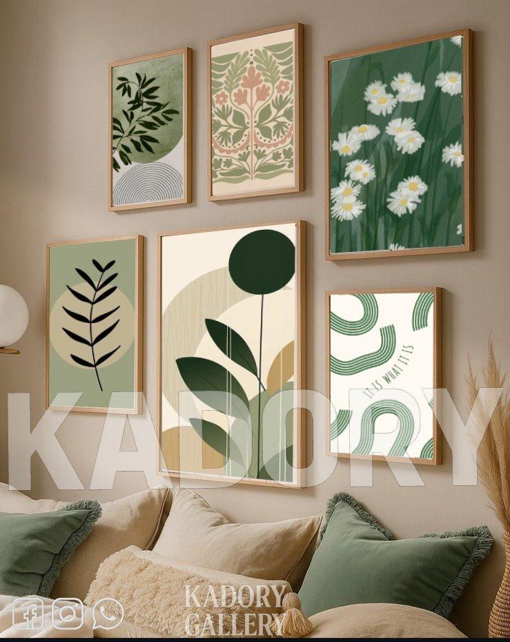 Grean Gallery Wall