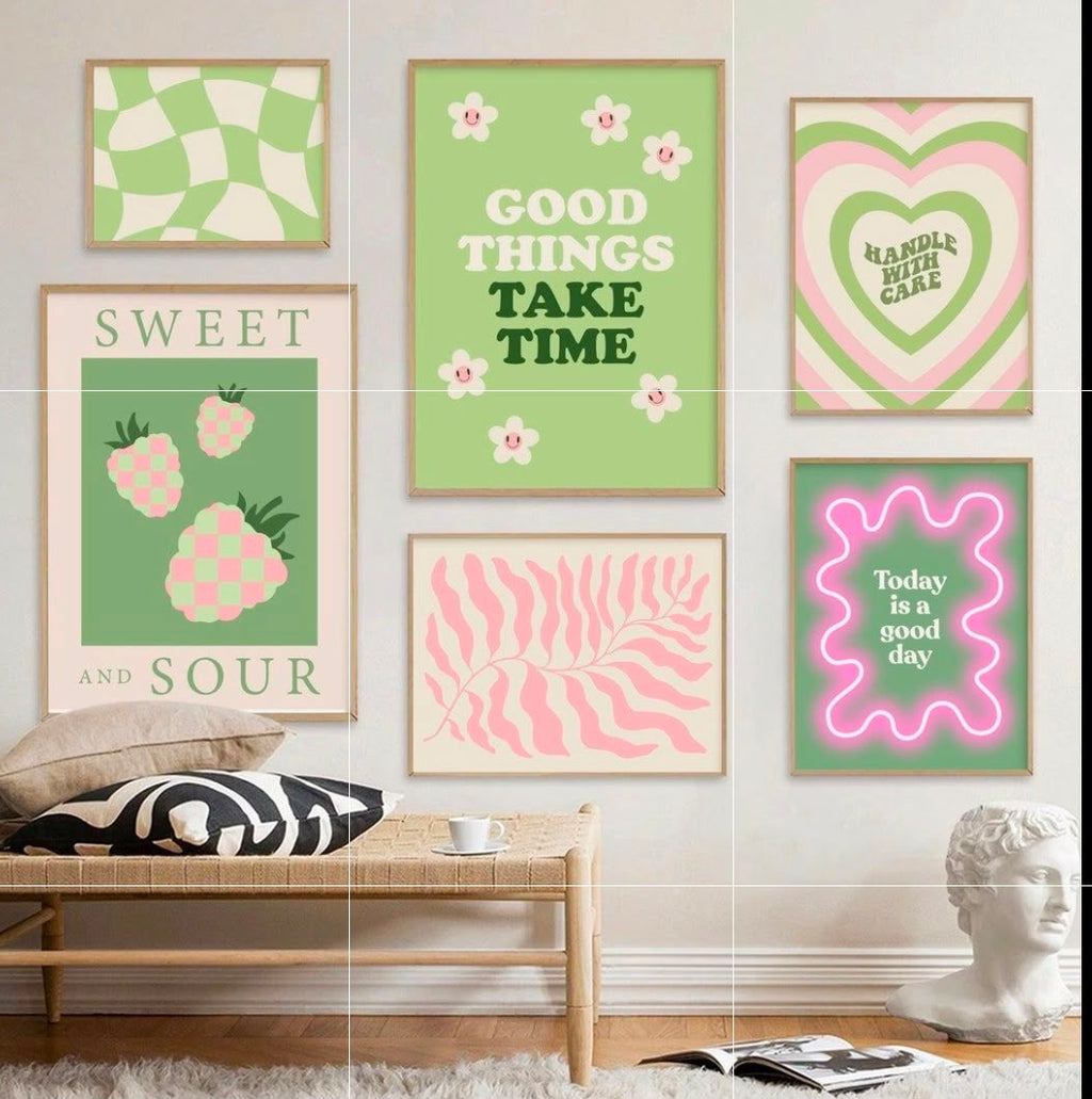 Good Thinges Take Time Wall Art