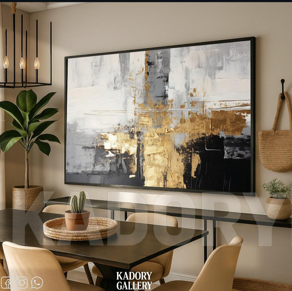 Black And Gold Wall Art