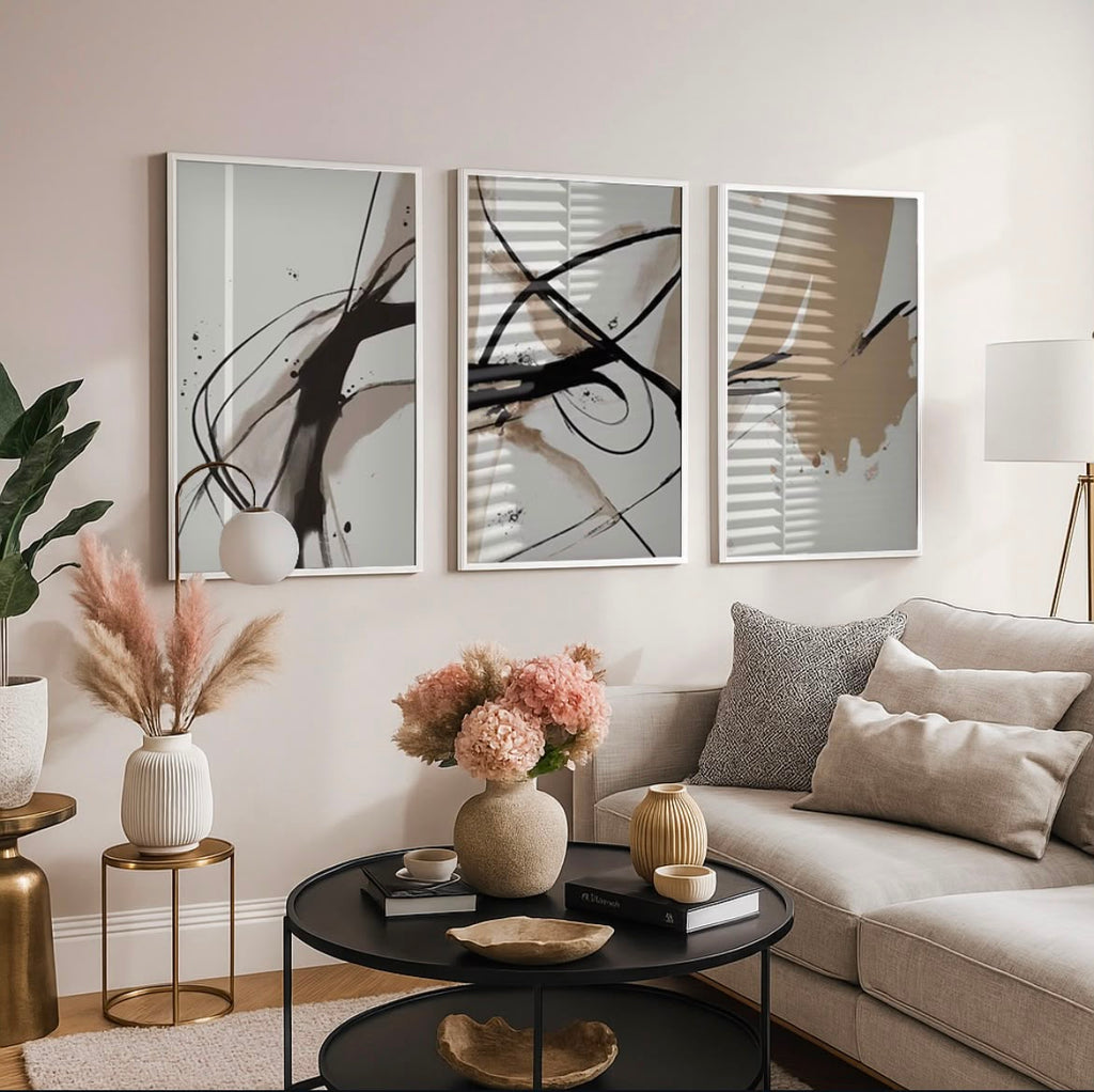 Abstract Lines Wall Art