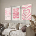 A pink butterfly Wall Art