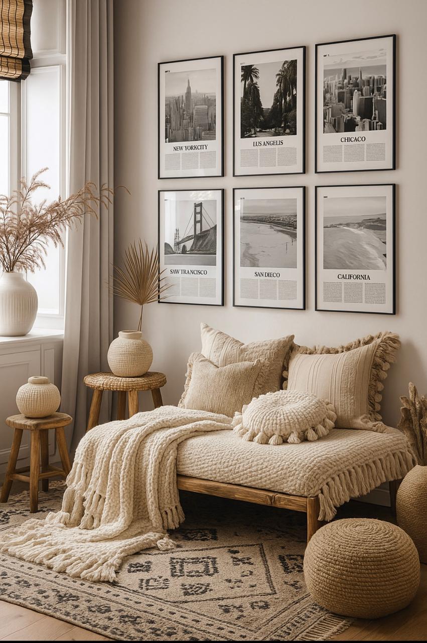 Black and White  Gallery Wall