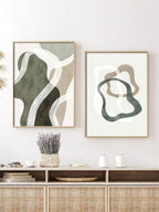 Abstract Organic Wall Art